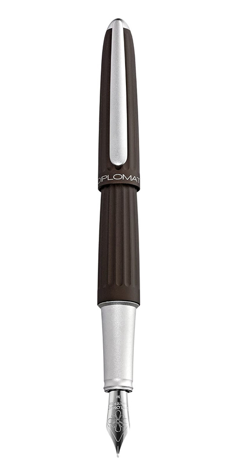 Ручка перьевая DIPLOMAT Aero Brown Metallic