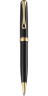 Ручка шариковая DIPLOMAT Black Lacquer Gold