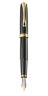 Ручка перьевая DIPLOMAT Excellence A2 Black Lacquer Gold 14K