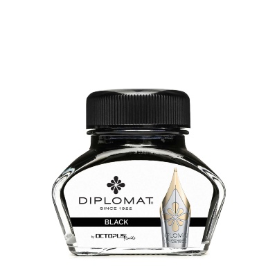 Чернила DIPLOMAT by Octopus Black черные 30мл