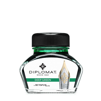 Чернила DIPLOMAT by Octopus Deep Green темно-зеленые 30мл